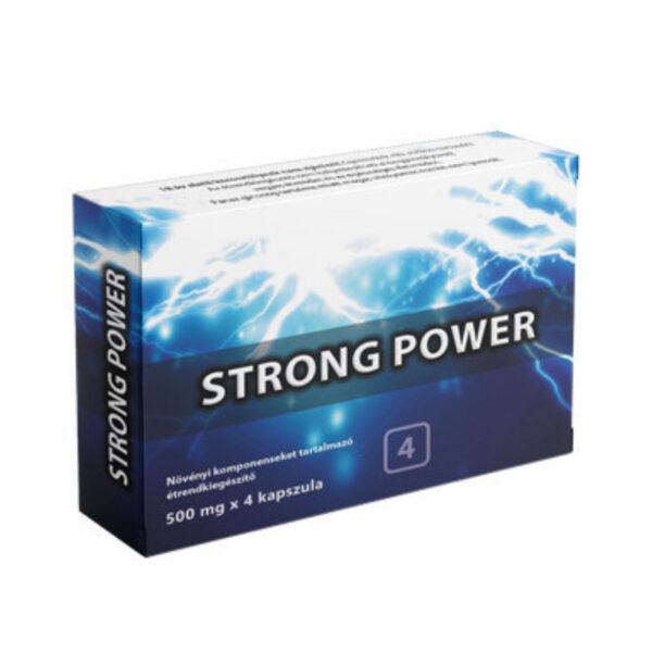 STRONG POWER potencianövelő kapszula (4 db)