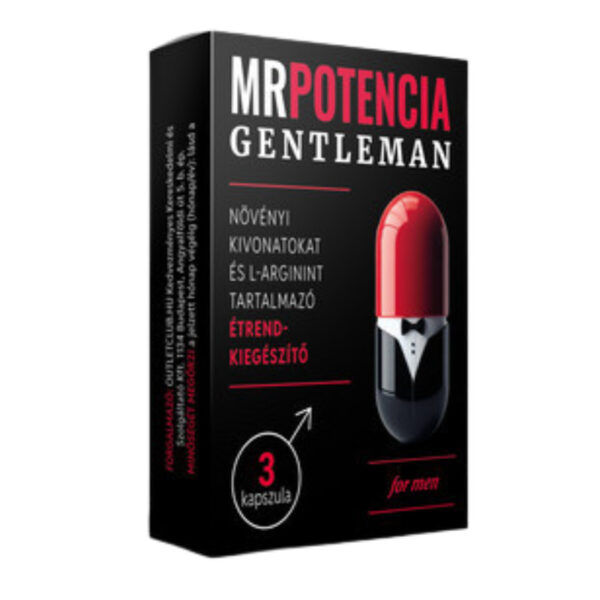 MRPOTENCIA GENTLEMAN alkalmi potencianövelő -  3 DB
