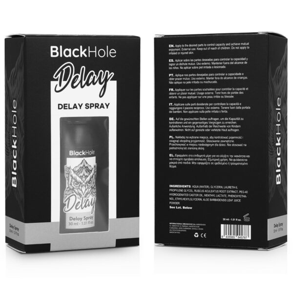 BLACK HOLE ejakuláció késleltető spray (30 ml) - Image 4