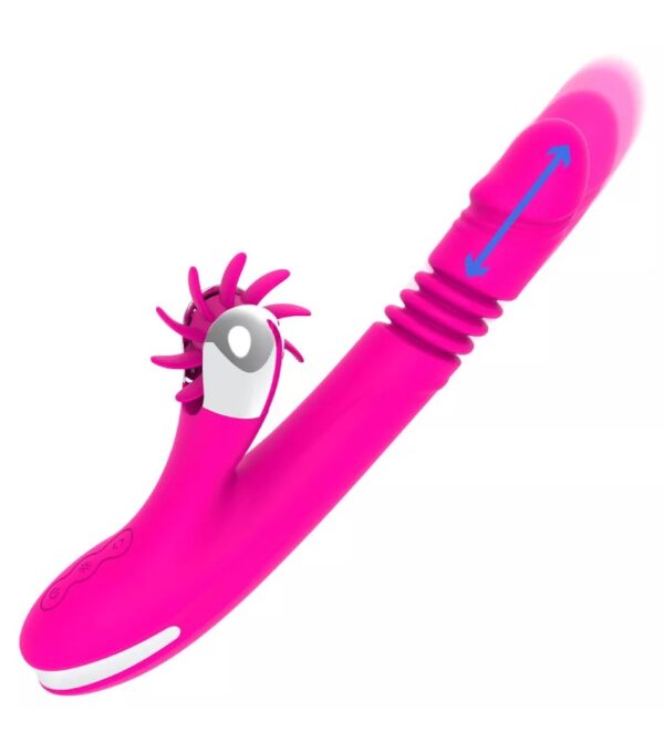 DIVERSIA vízálló nyuszi vibrátor (24 cm)