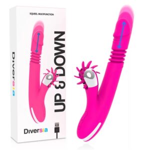 DIVERSIA vízálló nyuszi vibrátor (24 cm)