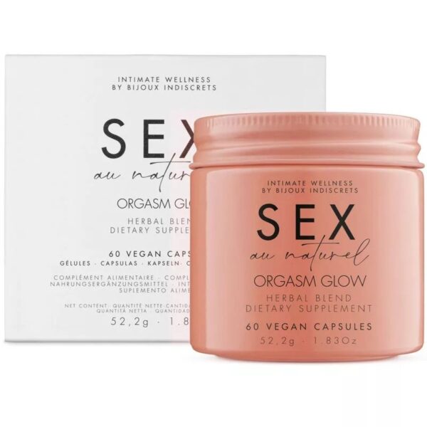 BIJOUX Orgasm Glow Fényét Fokozó Premium Kiegészítő Kapszula (60 db)