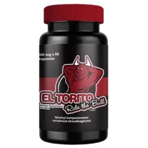El Torito kúraszerű potencianövelő kapszula (60 db)