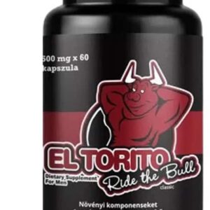 El Torito kúraszerű potencianövelő kapszula (60 db)